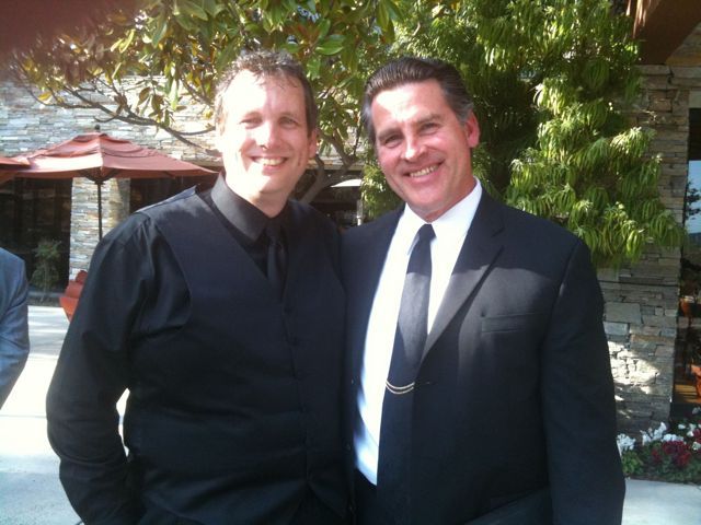 Peter Merry with Rev. Clint Hufft
